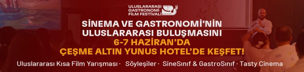 Uluslararası Gastronomi Fil mFestivali Banner İzmir Çeşme