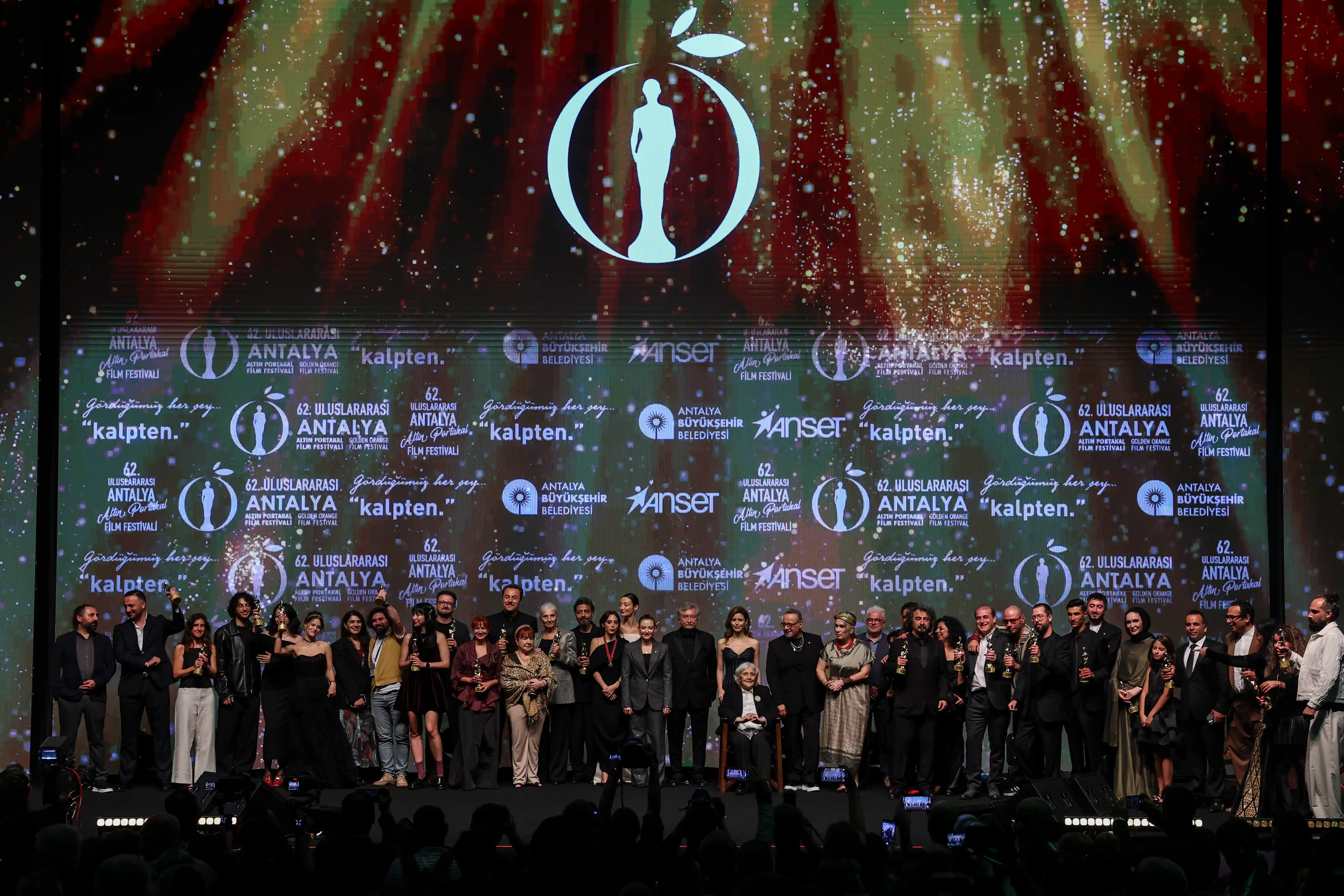 62. Uluslararası Antalya Altın Portakal Film Festivali ödül töreninden genel görünüm