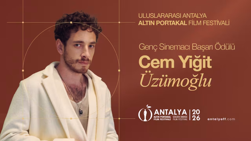 Altın Portakal’ın Genç Başarı Ödülleri Cem Yiğit Üzümoğlu'na Verilecek
