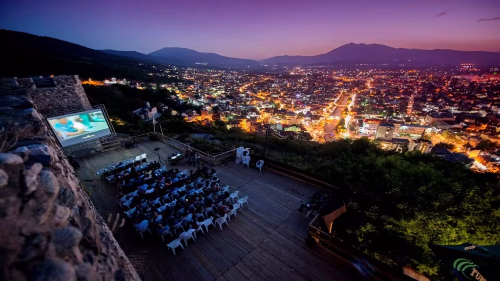 Dokufest cinema view, Kosova, Prizren