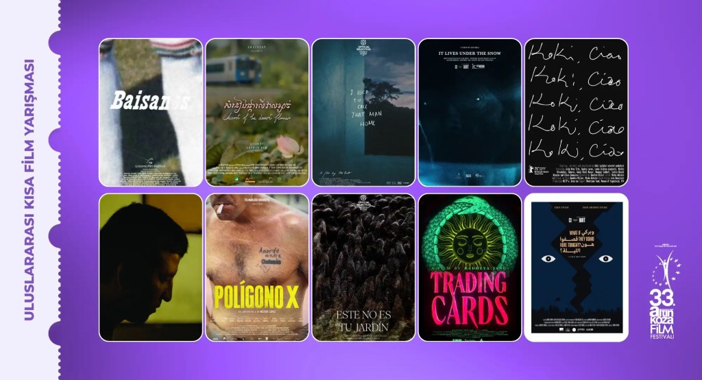 Adana Altın Koza 2026 Uluslararası Kısa Film Yarışması finalistleri