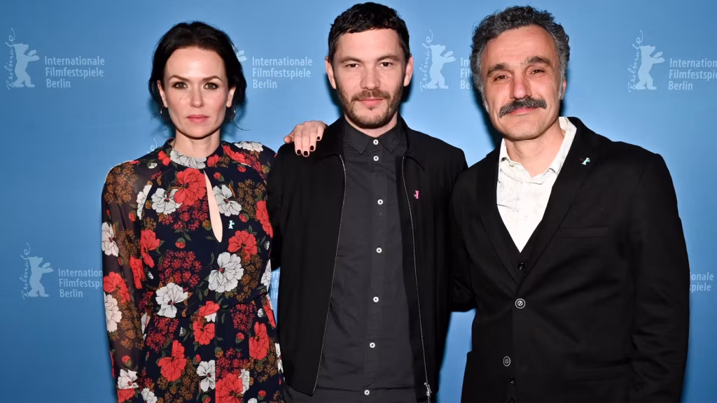 Photo: Melika Foroutan, Michael Stütz, Siamak Etemadi Berlianale hatırası fotoğrafı.