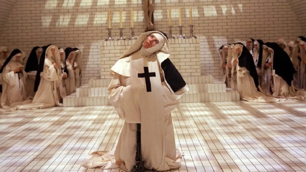 The Devils 1971 filminden bir sahne Ken Russell imzalı.