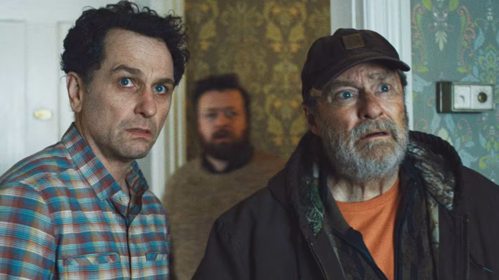 Matthew Rhys ve Widow’s Bay (2026) dizisinin oyuncu kadrosu.