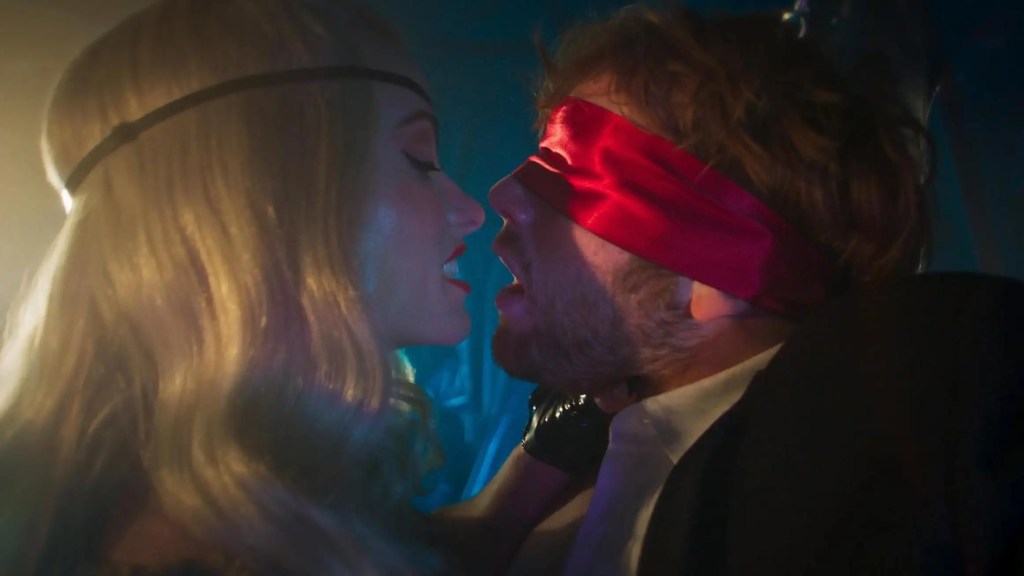 Olivia Wilde ve Cooper Hoffman, I Want Your Sex (2026) filminde Erika Tracy ve Elliot Bell rollerinde.