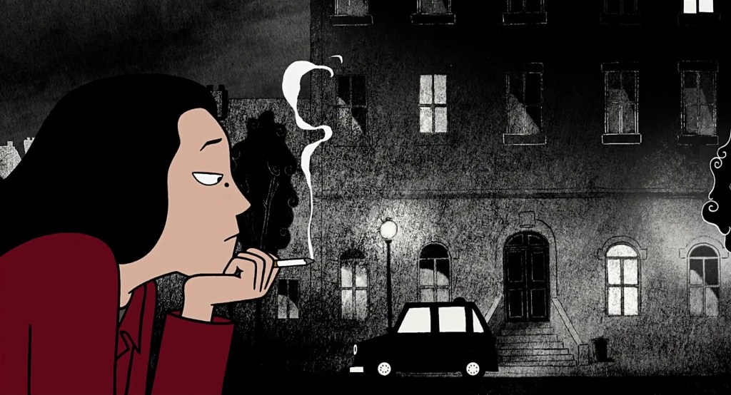 Persepolis (2007) filminden bir kare; film 14. Canlandıranlar Uluslararası Film Festivali’nde gösterilecek.